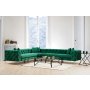 Atelier del Sofa Ugaona garnitura Como Left Green - slika 1