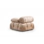 Atelier del Sofa Ugaona garnitura Bubble Corner ( L1 O1 1R Puf) Cream - slika 5