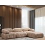 Atelier del Sofa Ugaona garnitura Bubble Corner ( L1 O1 1R Puf) Cream - slika 1