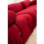 Atelier del Sofa Ugaona garnitura Bubble Corner ( L1 O1 1R Puf) Red - slika 5