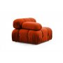 Atelier del Sofa Ugaona garnitura Bubble Corner ( L1 O1 1R Puf) Tile Red - slika 4