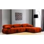 Atelier del Sofa Ugaona garnitura Bubble Corner ( L1 O1 1R Puf) Tile Red - slika 1