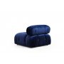 Atelier del Sofa Ugaona garnitura Bubble Velvet Blue L1 O1 1R PUF - slika 4