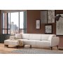 Atelier del Sofa Ugaona garnitura Belissimo Left Off White - slika 1