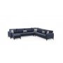 Atelier del Sofa Ugaona garnitura Kristal Rest 3+Corner+3 Anthracite - slika 3