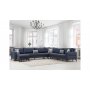 Atelier del Sofa Ugaona garnitura Kristal Rest 3+Corner+3 Anthracite - slika 1