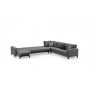 Atelier del Sofa Ugaona garnitura Kristal Rest 3+Corner+3 Dark Grey - slika 3