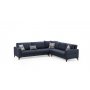 Atelier del Sofa Ugaona garnitura Kristal 3+Corner+2 Anthracite - slika 2