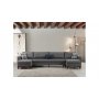 Atelier del Sofa Ugaona garnitura Kristal Rest 2+Corner v2 Dark Grey - slika 2