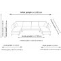Atelier del Sofa Ugaona garnitura Kristal Rest 2+Corner v2 Dark Grey - slika 4