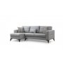 Atelier del Sofa Ugaona garnitura Kristal 2 Light Grey - slika 3