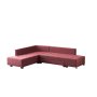 Atelier del Sofa Ugaona garnitura Manama Corner Sofa Bed Left Claret Red - slika 4
