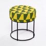 Atelier del Sofa Tabure Moon Steel Yellow Green - slika 2