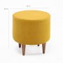 Atelier del Sofa Tabure Fındık Yellow - slika 3
