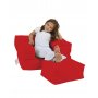 Atelier del Sofa Lazy bag Single Kid Red - slika 1