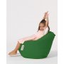 Atelier del Sofa Lazy bag Premium Kid Green - slika 1