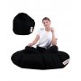 Atelier del Sofa Lazy bag Iyzi 100 Cushion Pouf Black - slika 1