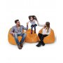 Atelier del Sofa Lazy bag Iyzi 100 Cushion Pouf Orange - slika 5