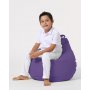 Atelier del Sofa Lazy bag Premium Kids Purple - slika 4