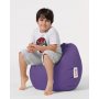 Atelier del Sofa Lazy bag Premium Kids Purple - slika 5