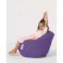Atelier del Sofa Lazy bag Premium Kids Purple - slika 1