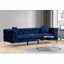 Atelier del Sofa Sofa Como Navy Blue - slika 1