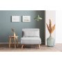 Atelier del Sofa Fotelja Folde Single Teddy Fabric Grey - slika 2