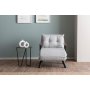 Atelier del Sofa Fotelja Sando Single Teddy Fabric Grey - slika 3
