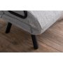 Atelier del Sofa Fotelja Sando Single Teddy Fabric Grey - slika 4