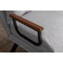 Atelier del Sofa Fotelja Sando Single Teddy Fabric Grey - slika 5