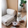 Atelier del Sofa Fotelja Fold Teddy Cream - slika 5