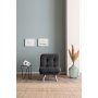 Atelier del Sofa Fotelja Misa Small Solo Dark Grey - slika 3
