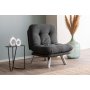 Atelier del Sofa Fotelja Misa Small Solo Dark Grey - slika 1