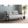 Atelier del Sofa Dvosed Sando 2 Seater Teddy Fabric Grey - slika 1
