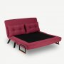 Atelier del Sofa Dvosed Sando 2 Seater Maroon - slika 3