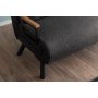 Atelier del Sofa Dvosed Sando 2 Seater Dark Grey - slika 3