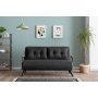 Atelier del Sofa Dvosed Sando 2 Seater Dark Grey - slika 1