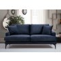 Atelier del Sofa Dvosed Papira 2 Seater Navy Blue - slika 1