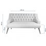 Atelier del Sofa Dvosed Lamont Cream - slika 3