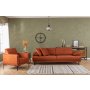 Atelier del Sofa Trosed Mustang Orange - slika 4