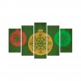 WALLXPERT Dekorativne slike 5PMDFNOEL 9 - slika 2