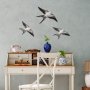 WALLXPERT Zidna dekoracija Flying Swallow 2 - slika 1