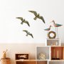 WALLXPERT Zidna dekoracija Flying Seagulls 1 - slika 3