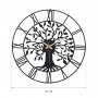 WALLXPERT Zidni sat Vita Black 1 - slika 3