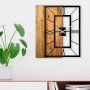WALLXPERT Zidni sat Wooden Clock 37 - slika 1