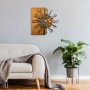 WALLXPERT Zidni sat Wooden Clock 7 A - slika 3