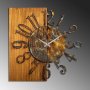 WALLXPERT Zidni sat Wooden Clock 7 A - slika 4