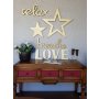 WALLXPERT Zidna dekoracija Gold Stars Set - slika 3