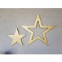 WALLXPERT Zidna dekoracija Gold Stars Set - slika 1