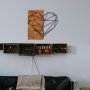 WALLXPERT Zidna dekoracija Heart - slika 1